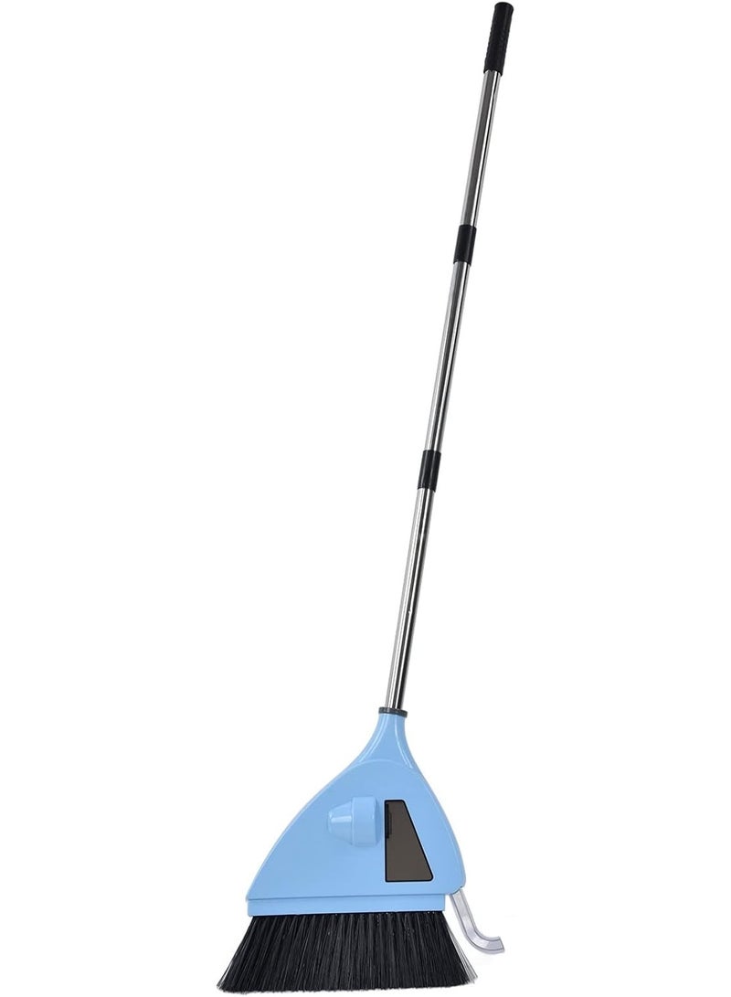 2 in 1 Sweeper with Built-in Vacuum, Ultra Quiet 20,000 rpm Cordless Vacuum Sweeper, 2000mAh USB Charging Vacuum Broom Cleaner for Bedroom, Living Room, Office, Hotel - Image 1