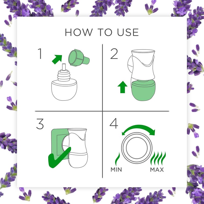 Scented Oil Fragrance Diffuser Refill, Lavender Scent, 19ml - Image 4