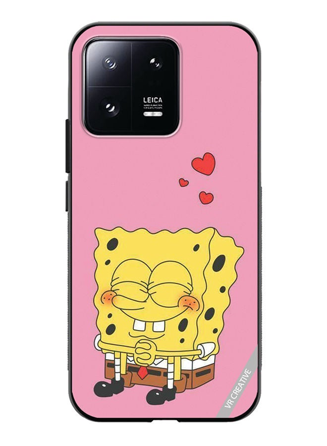 VR CREATIVE Protective Case Cover For Xiaomi 13 Spongebob Design Multicolour - Image 1