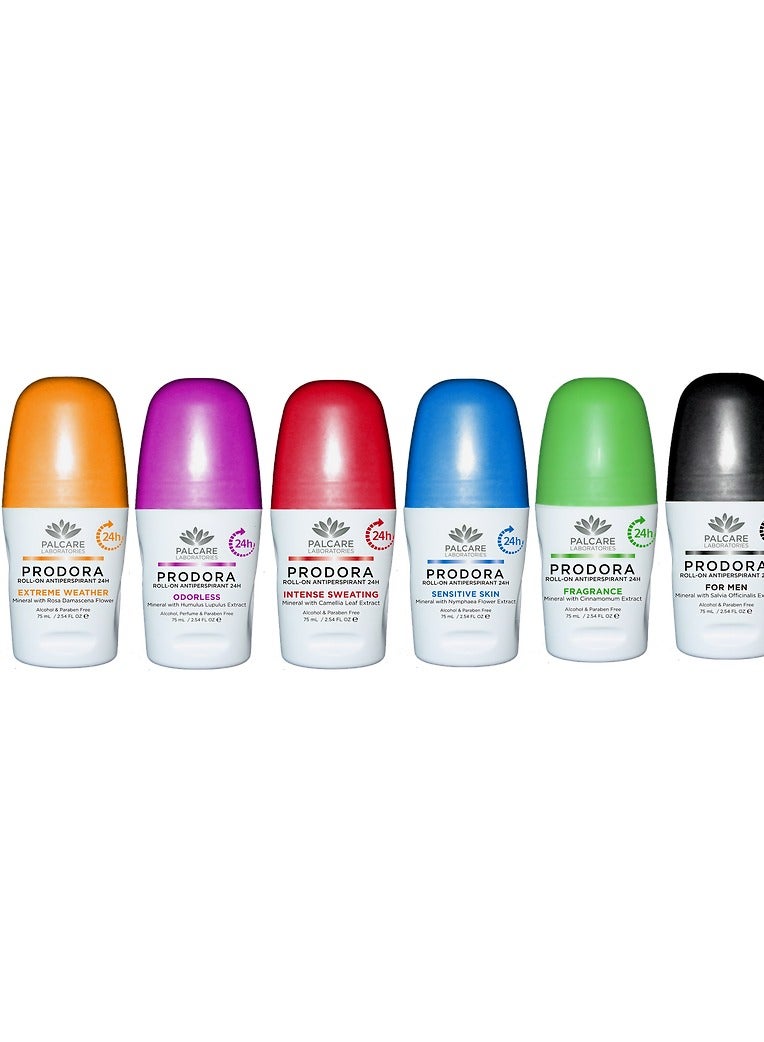 PALCARE Roll on Antiperspirant for Extreme Weather 75ml with rose damascena flower - Image 2