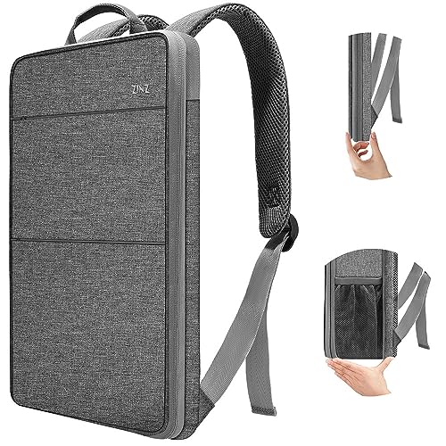ZINZ Slim & Expandable Laptop Backpack Water Resistant Travel Backpack Compatible with MacBook Air/Pro 13-14 inch XPS 13 Surface 13.5" and Most 13-14 inch NoteBooks,G01Y01 - Image 1