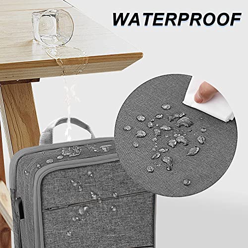 ZINZ Slim & Expandable Laptop Backpack Water Resistant Travel Backpack Compatible with MacBook Air/Pro 13-14 inch XPS 13 Surface 13.5" and Most 13-14 inch NoteBooks,G01Y01 - Image 4