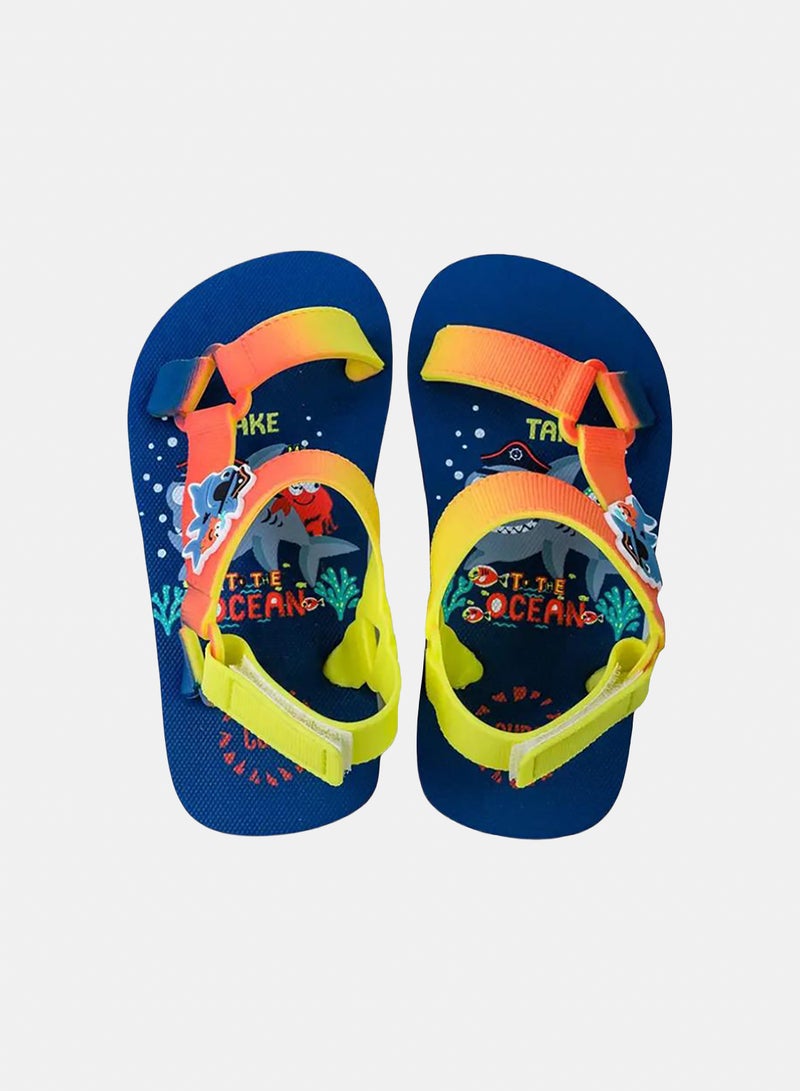 CUBS Boys Rubber Sandal – Under The Sea Theme - Image 1