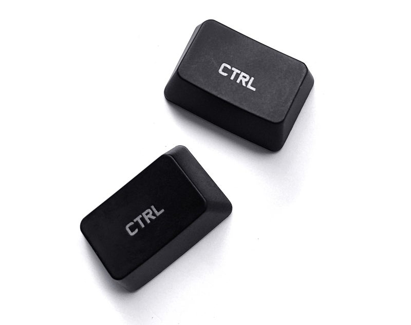 HUYUN 2X CTRL Keys Left&Right Replacement Keycaps Replacement for Logit G910 Keyboard Romer G - Image 3