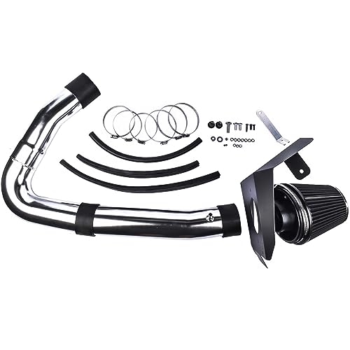 Flynsu Heat Shield Cold Air Intake Black Filter Replacement for 2011-2020 Chrysler 300 300C Dodge Challenger Charger 3.6L V6 HI-DG-12CK-1-L - Image 3