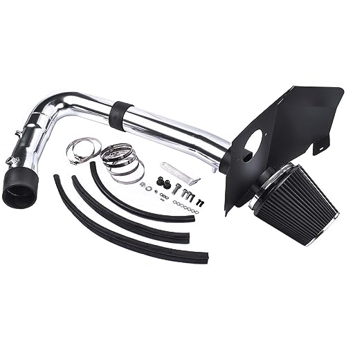 Flynsu Heat Shield Cold Air Intake Black Filter Replacement for 2011-2020 Chrysler 300 300C Dodge Challenger Charger 3.6L V6 HI-DG-12CK-1-L - Image 5