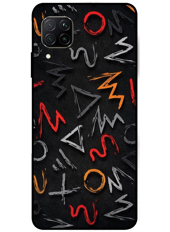 EYE CATCH Protective Case Cover For Huawei Nova 7i Premium Series Protective Case Cover For Huawei Nova 7i Graffiti Pattern - Image 1