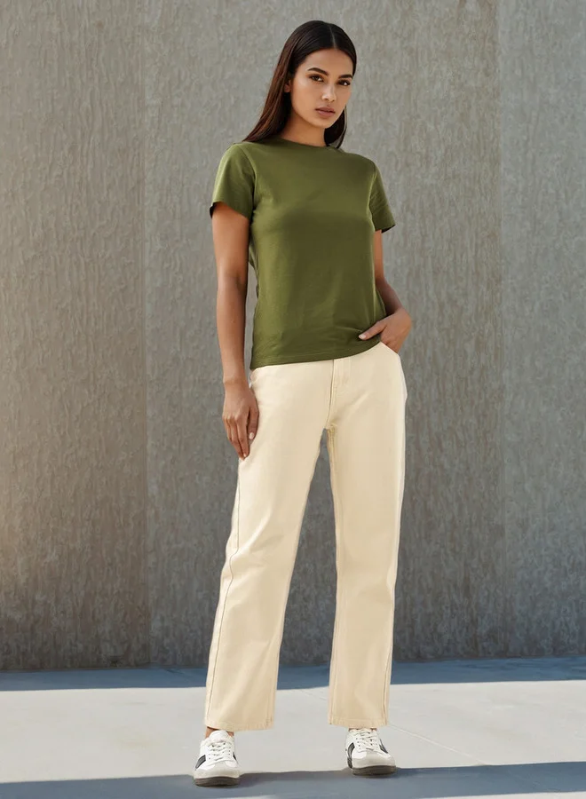 سبلاش فيڤ تيشيرت بقصة ضيقة