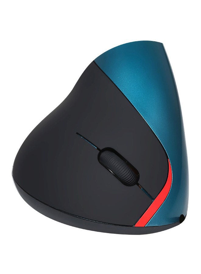 NIBEMINENT Wireless Vertical Mouse Blue - Image 1