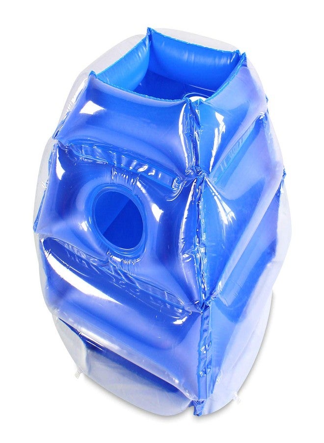 SUNSHINE-MALL 2 PC inflatable bumper for kids, bumper bounce ball for Kids, kid sumo Balls, Lawn game ball for child outdoor team gaming play for 3-12 ages (24 inch, blue+red) - Image 4