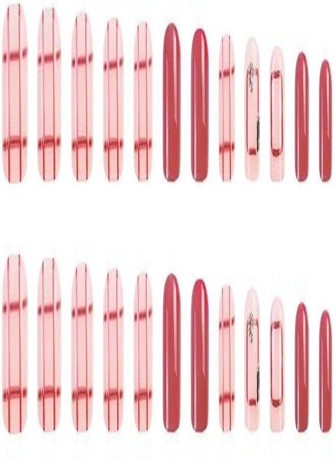 KILLFE Artifical Nails For Women | Reusable | Vibrant | Durable Acrylic Nails | Multicolor (NP-133) - Image 5