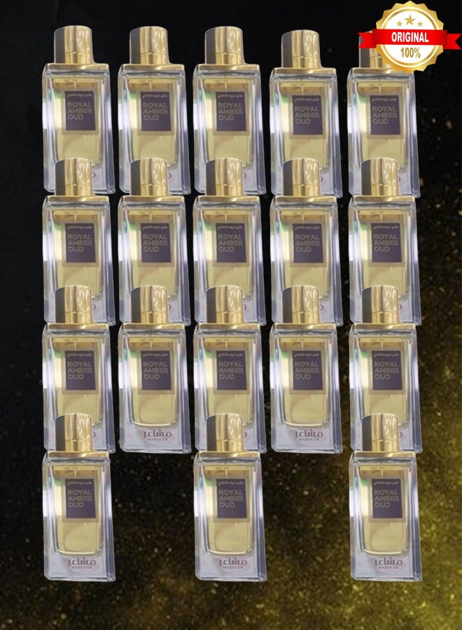 Mash 18 Pieces Royal Amber Oud Perfume 100ml EDP - Image 1