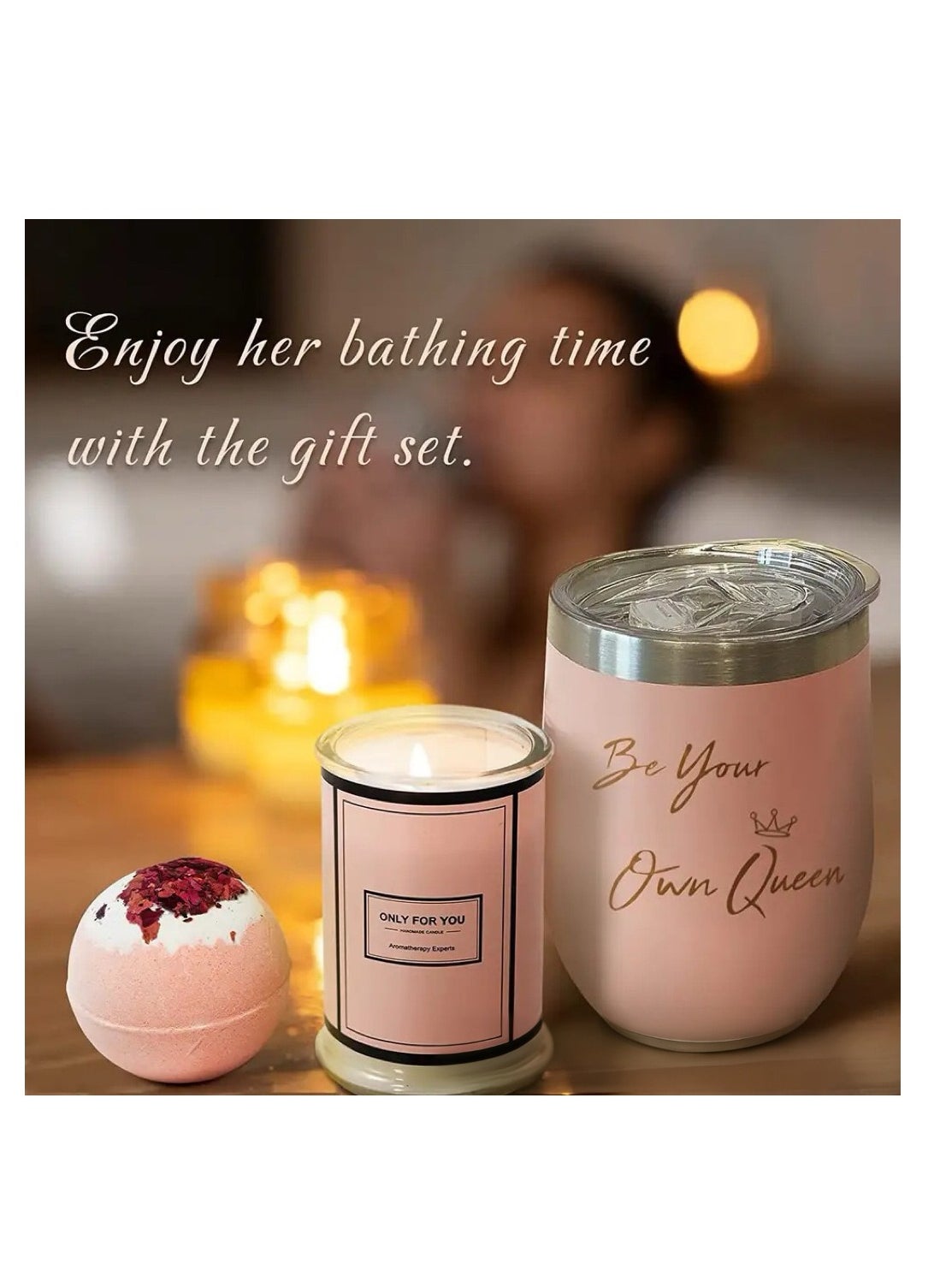 Gifts Basket For Women, Birthday Gift Box Set, Inspirational Gift, Relaxing Spa Care Package for Women Friendship, Friend Gifts For Women. - https://f.nooncdn.com/p/pzsku/ZD4D45057ABC942BC3156Z/45/_/1711198274/2a2c06f0-4dc6-4cec-aef2-99ca321451ea.jpg?format=jpg&width=original
