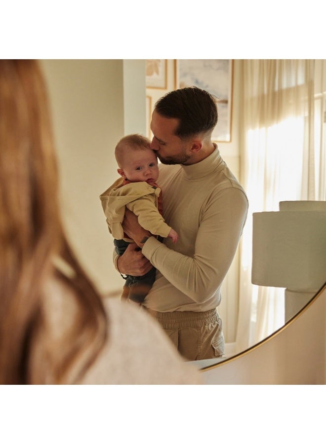 Dirkje boys' baby set shirt waistcoat trousers pebble navy - Image 3