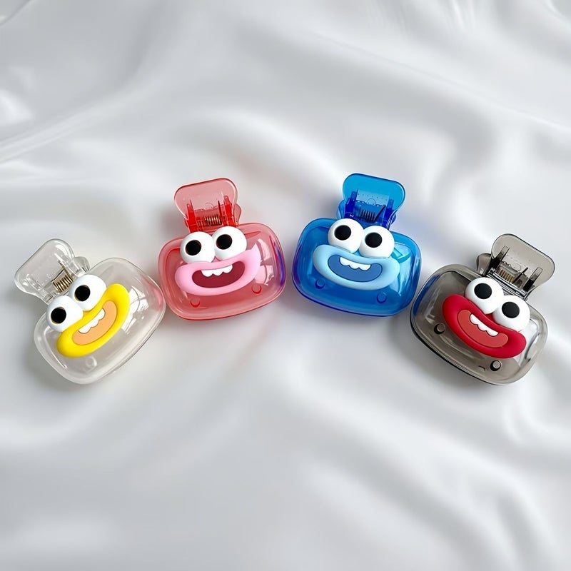 4pcs Household Toothbrush Head Storage Box Portable Travel Protective Cap With Drainage Hole Bracket - Image 5