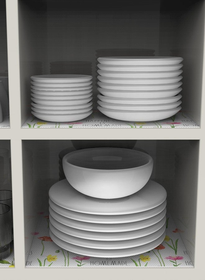 Rae Dunn Shelf Liner - Drawer Liner and Cabinet Liner - Decorative Anti-Slip and Shelf Liners for Kitchen Cabinets, Pantry Shelves, Dresser Drawers (Happiness is Homemade) - Image 4