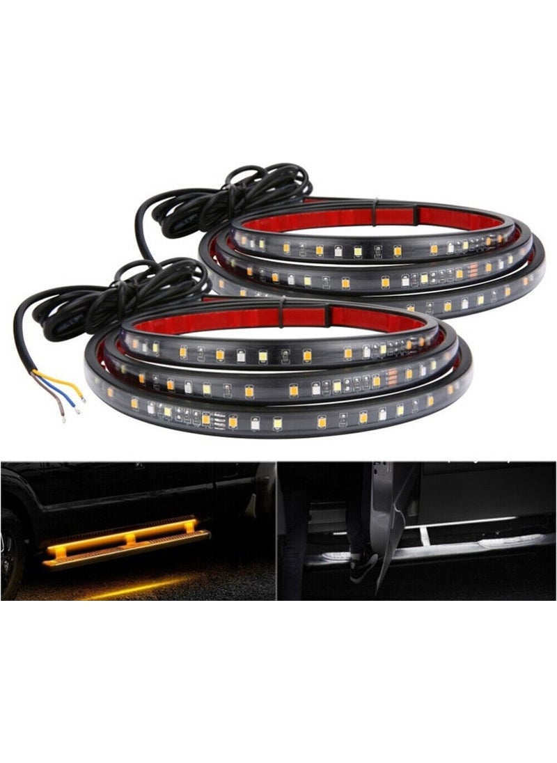 Techmaster Pick Up Off Road Caravan SUV Side Step LED Drl Signal 150CM  - Image 1