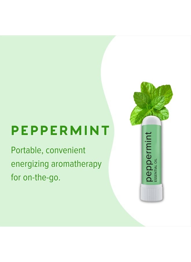 MOXE - MOXĒ Peppermint Essential Oil Nasal Inhaler, Therapeutic No-Mess Aromatherapy, Cooling, Refreshing, Invigorating, Uplifts Mood and Positivity, Pure and Undiluted, Made in USA (3 Pack)` - Image 1