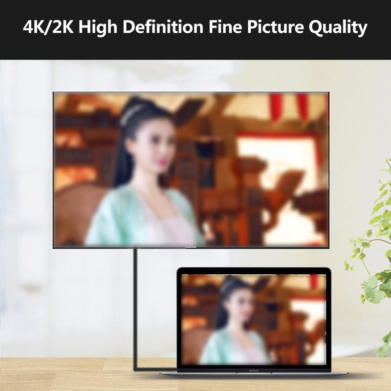 Type-C TO hdmi Patch Cord 1080P 4K USB Type-c To hdmi Multifunctional Extension Patch Cord - Image 4