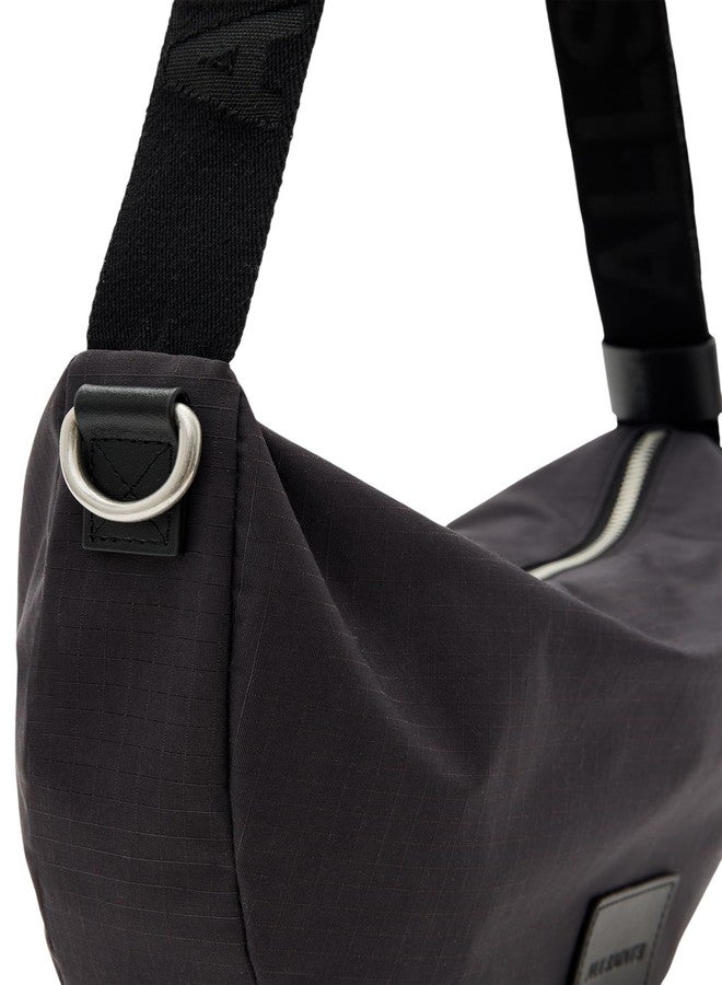 AllSaints Men's Handbags Koy Crossbody Tumbled Grey - Image 4