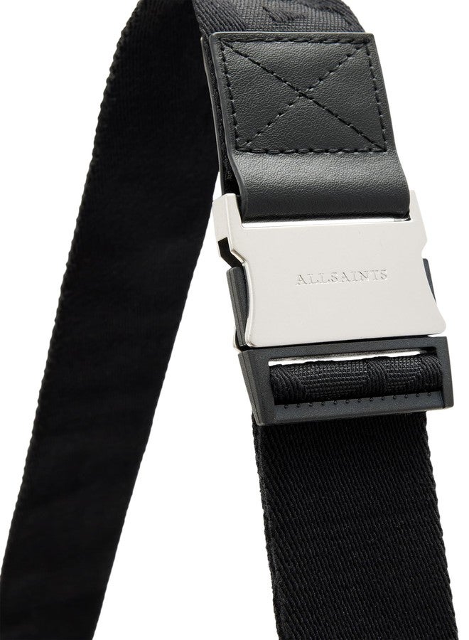 AllSaints Men's Handbags Koy Crossbody Tumbled Grey - Image 5