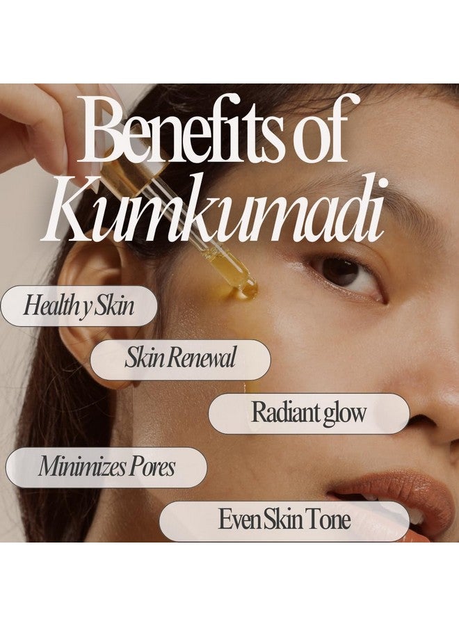 SERENIFY Kumkumadi Skin Brightening Face Serum for Glowing Skin, Dull & Damage Skin Repair | Natural Anti Aging Serum 30ml - Image 5