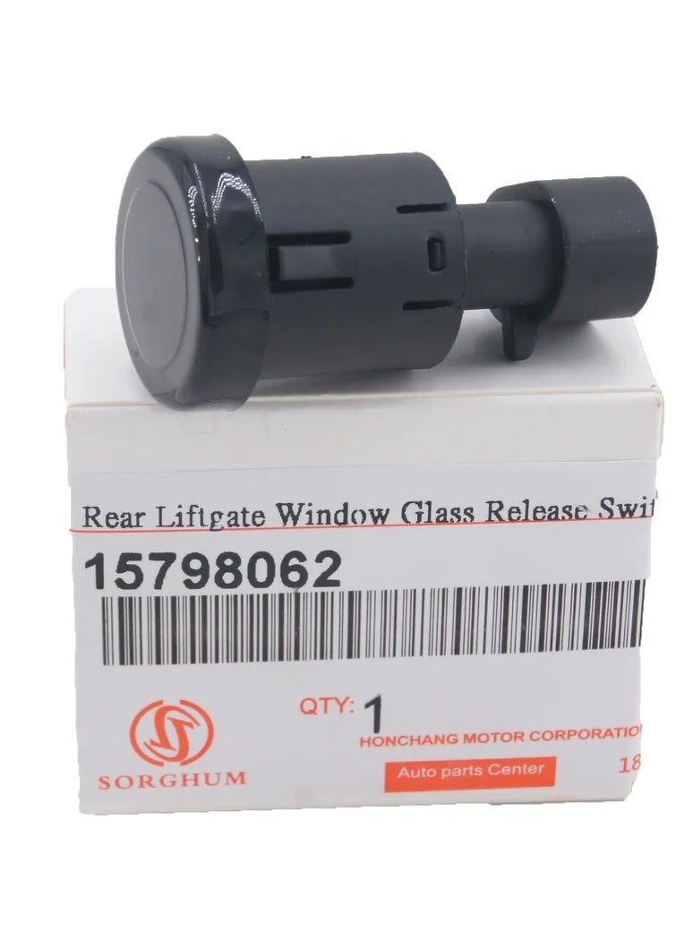 Sorghum - Glass Rear Window Key Push Button For Tahoe GMC Yukon And Cadillac Escalade Cars From 2007 To 2014 Model Number OE15798062 - Image 1