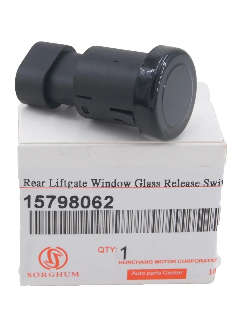 Sorghum - Glass Rear Window Key Push Button For Tahoe GMC Yukon And Cadillac Escalade Cars From 2007 To 2014 Model Number OE15798062 - Image 1