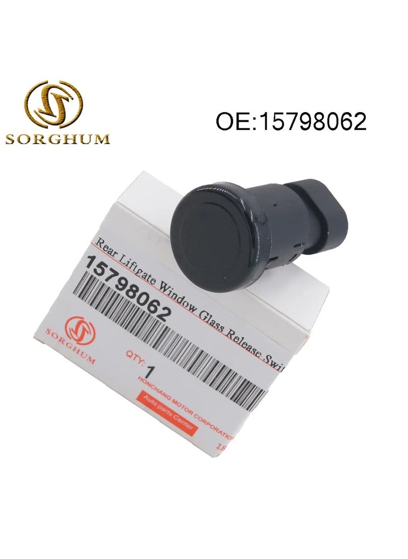Sorghum - Glass Rear Window Key Push Button For Tahoe GMC Yukon And Cadillac Escalade Cars From 2007 To 2014 Model Number OE15798062 - Image 1