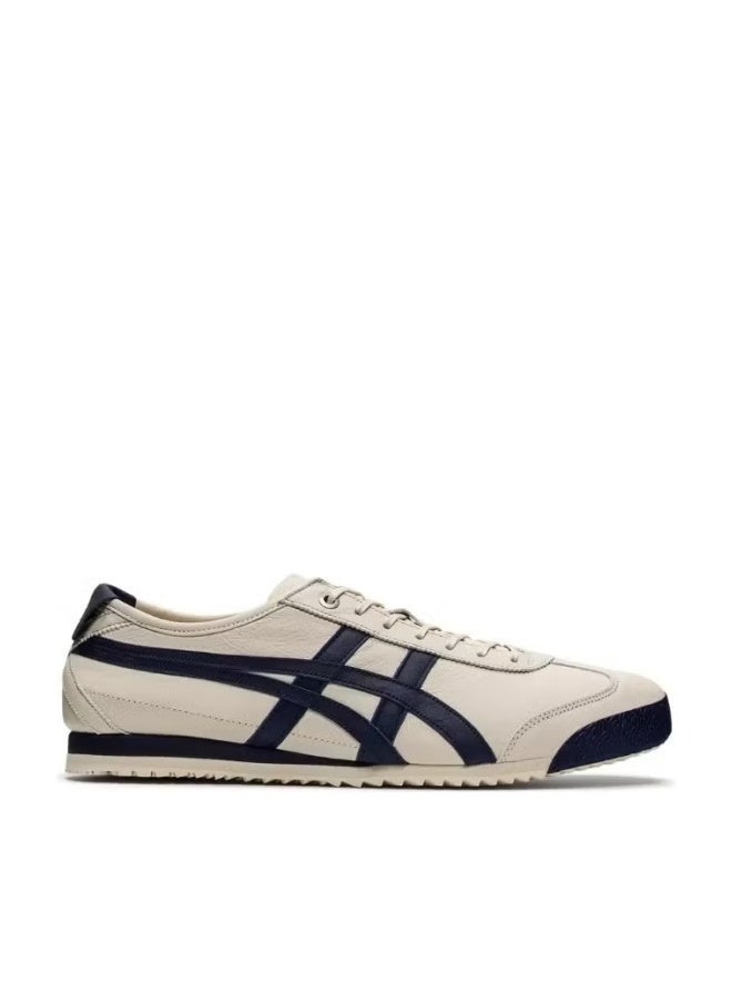 Onitsuka Tiger Mexico 66 Classic Lifestyle Sneaker (Undyed White/Navy) - Image 1