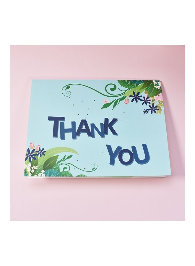 NIBEMINENT 2-Piece Three-Dimensional Thank You Card - Image 1