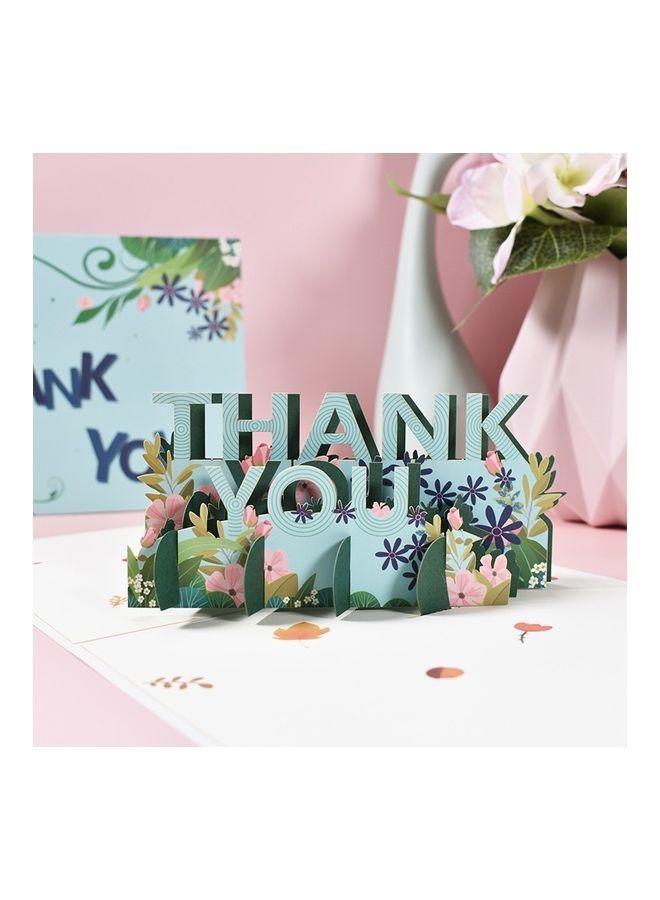 NIBEMINENT 2-Piece Three-Dimensional Thank You Card - Image 3