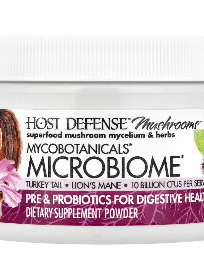 Host Defense Mushrooms™ MycoBotanicals® Microbiome Powder 3.5 oz (100 g) 