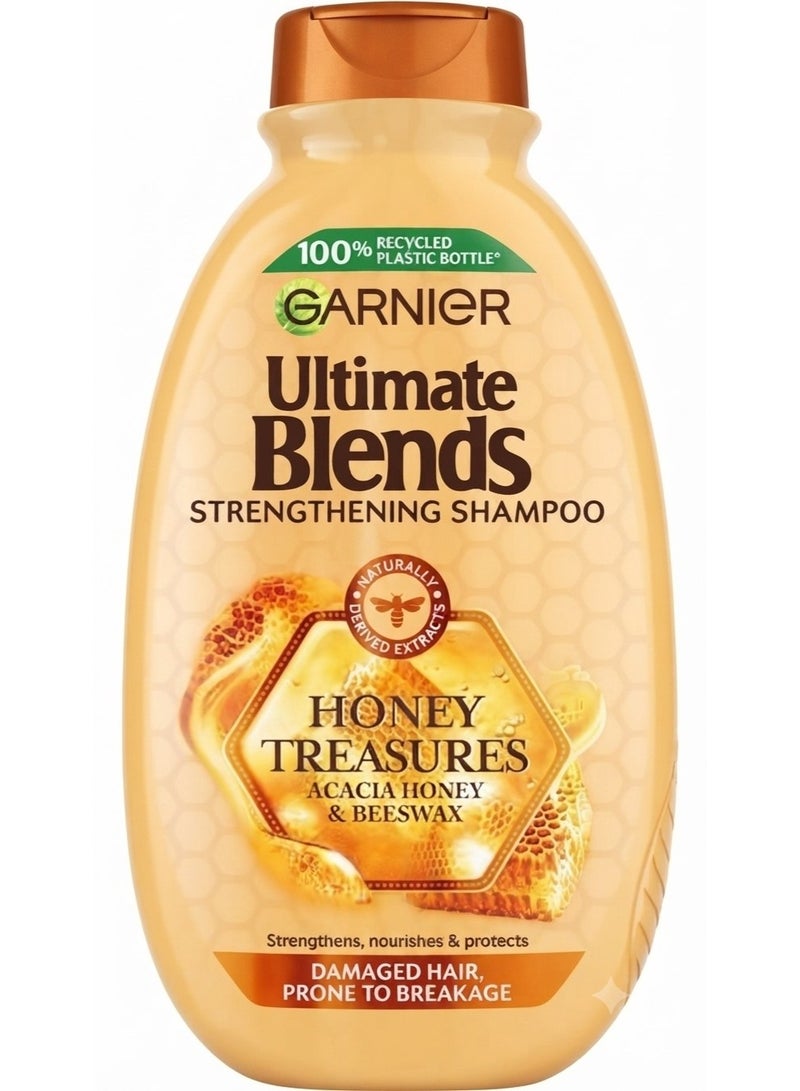 Garnier Ultimate Blends / Ultra Doux Honey Treasures Repairing Shampoo 400ml
