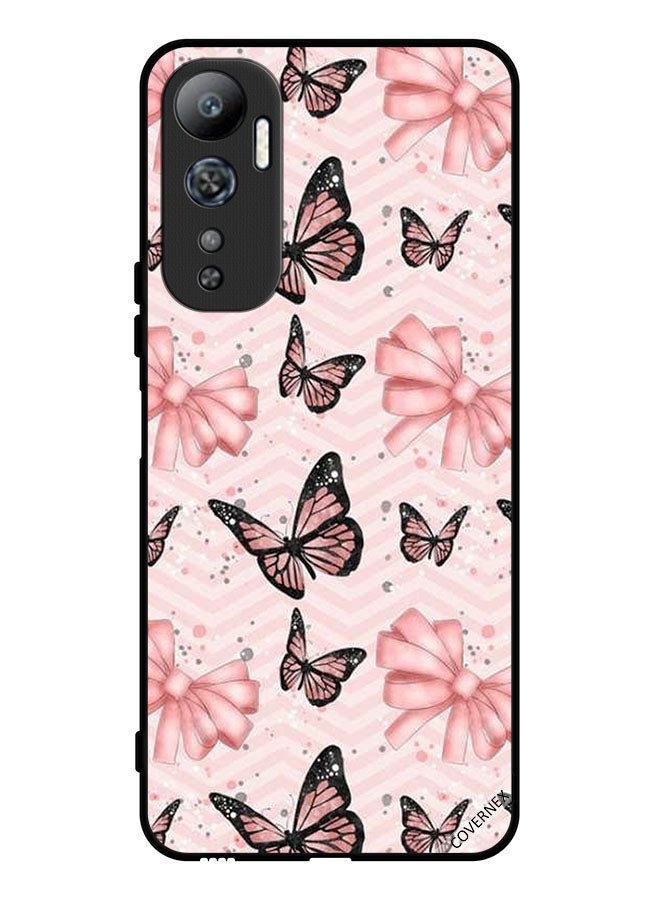 Covernex Protective Case Cover For Infinix Hot 20 4G Butterflies Wallpaper - Image 1