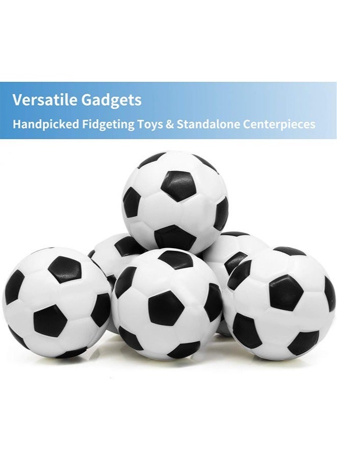 12 Pcs Mini Soccer Balls,Squeezable Stress Soccers,Excellent Anti-Stress Balls for Tension Relief,Relaxation Gadgets,Fidget Toys,Party Favors, Ball Games - Image 5
