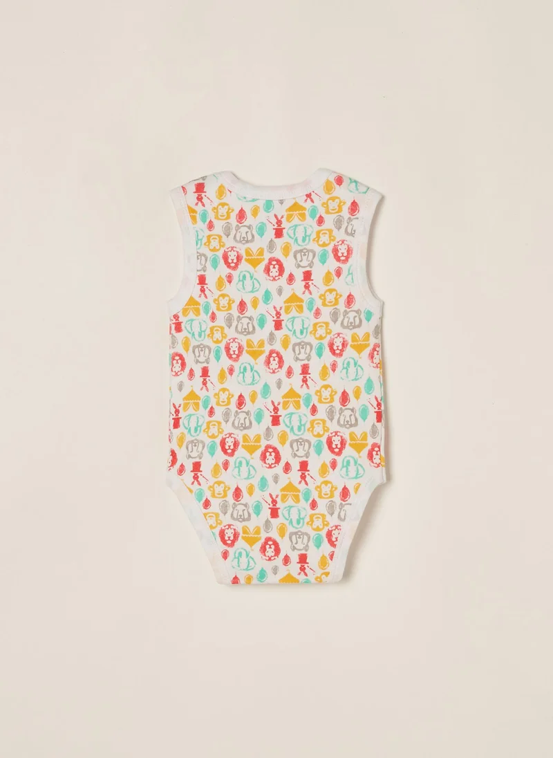 زيبي 5 Bodysuits for Babies 'Circus', Multicoloured