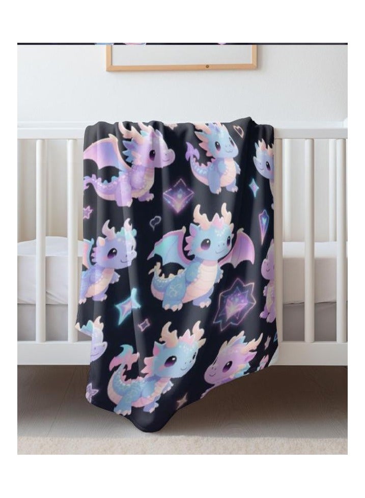 عام بطانية رقيقة من الفانيلا (دافئة ومريحة، ومناسبة للنوم واستخدام الألعاب وإزالة الغبار ومقاومة للرمل) 150 سم * 200 سم - 17 - Image 4