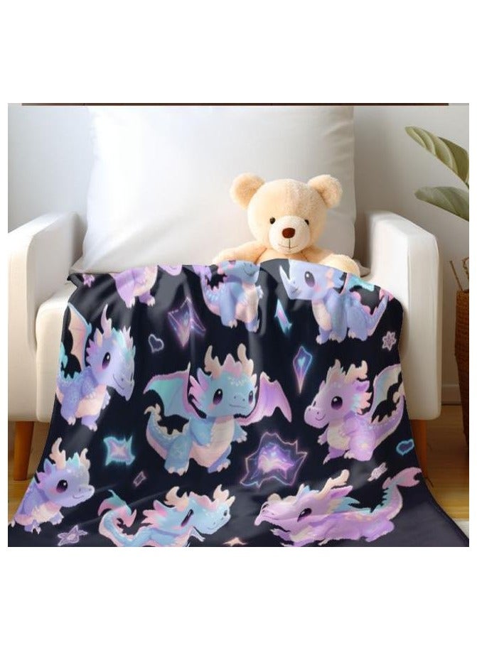 عام بطانية رقيقة من الفانيلا (دافئة ومريحة، ومناسبة للنوم واستخدام الألعاب وإزالة الغبار ومقاومة للرمل) 150 سم * 200 سم - 17 - Image 5