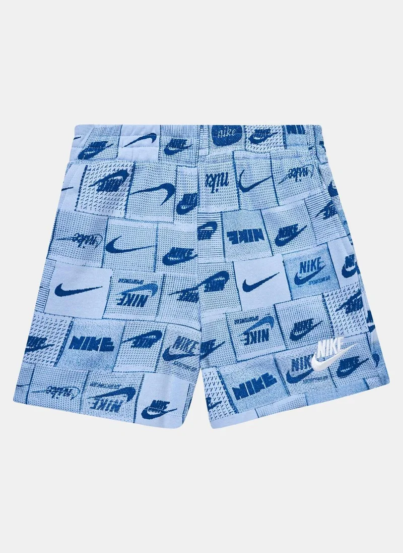 Nike Kids' Sportswear Club Allover Shorts (Younger Kids)