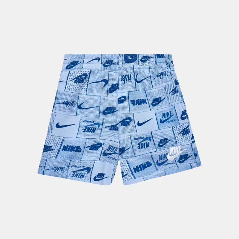 نايكي Kids' Sportswear Club Allover Shorts (Younger Kids)