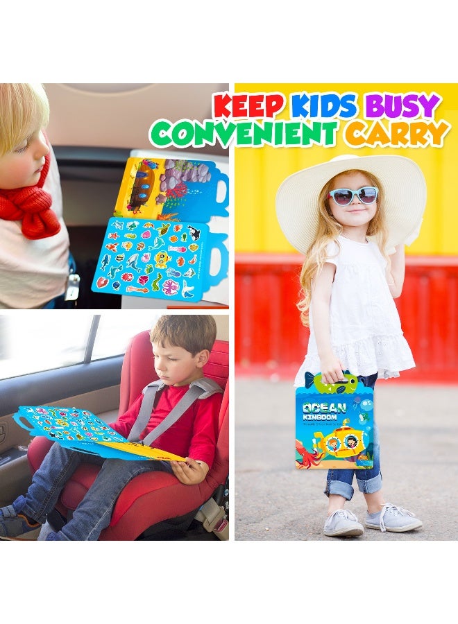 Children's Early Education Focus and Cognitive Development Scene Sticker Book - Image 3