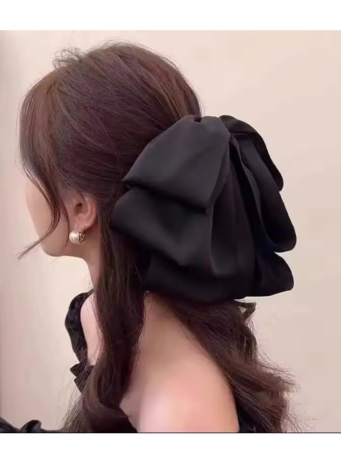Goolsky مشبك شعر كوري كبير الحجم على شكل قوس للنساء، مشبك قوس الشعر العالي، إكسسوارات شعر للفتيات والنساء - Image 5