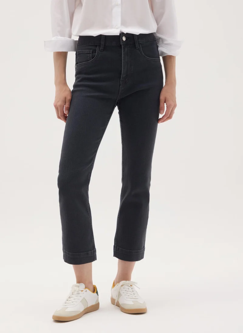 Ovs OVS Black Denim Slim Fit Jeans