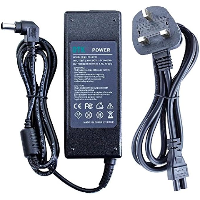 rayihni 19.5V 4.7A 90W LAPTOP CHARGER FOR SONY NOTEBOOK COMPUTER PC POWER CORD SUPPLY LEAD AC ADAPTER VAIO PCG VPC VGP PCGA SVE SVF SERIES CONNECTOR : 6.5 X 4.4MM, -SONY-90W, - Image 1