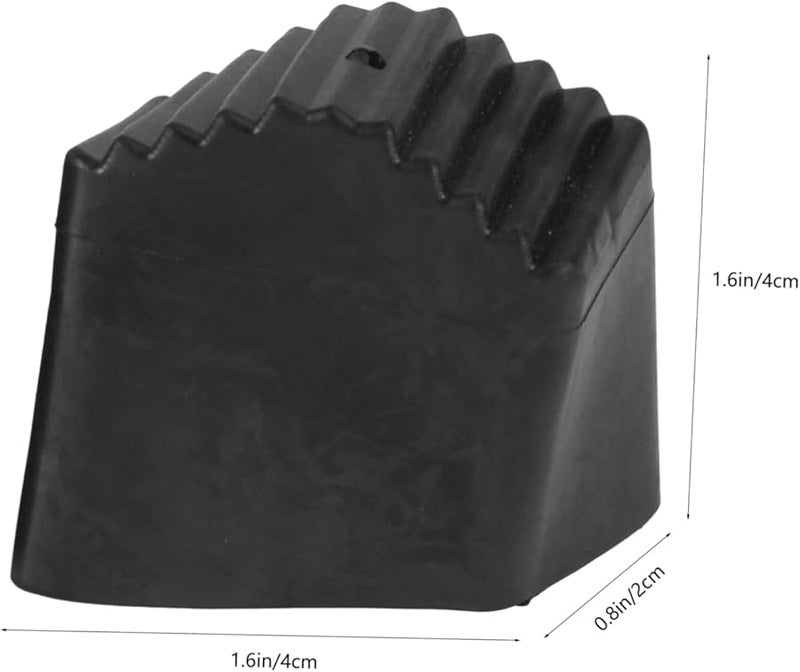 2Pcs Non Slip Ladder Foot Covers Sturdy Rubber Pads Insulated Wear Resistant for Household Engineering Use - Image 3