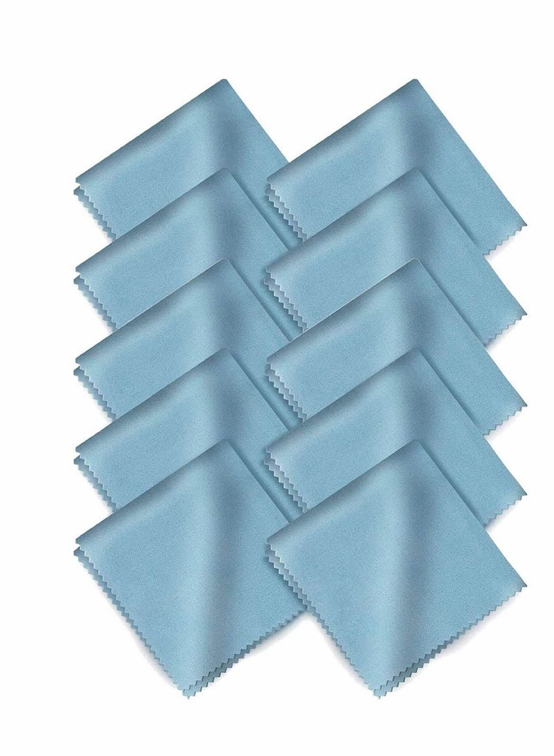 Y&D Microfiber Glasses Cleaning Cloth, Camera Lenses LCD Screens, 10Packs Cloths for All Type of Screens Spectacles Laptops Smartphones, Pack 10 - Image 1