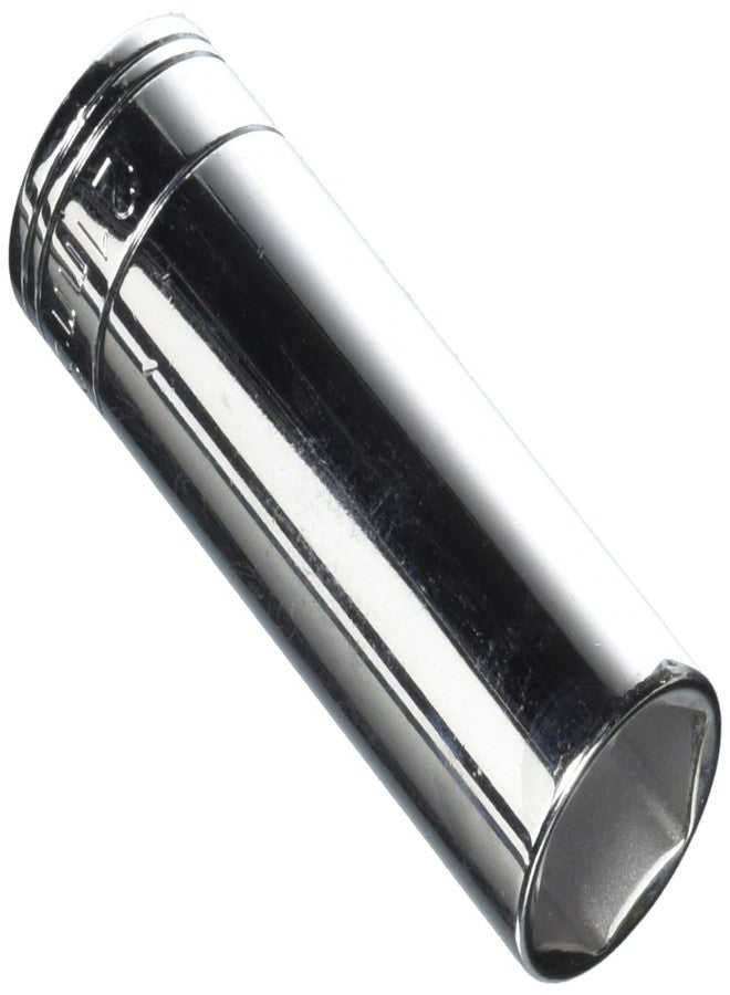 SK Tools USA 1/2" Drive, 21MM, 6 Point, Deep Chrome Socket | 40021 - Image 1