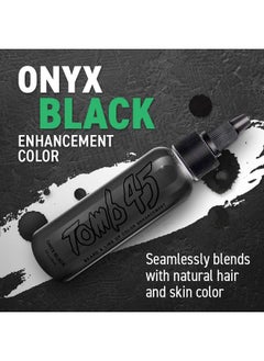 Tomb 45 Tomb 45 NO DRIP Enhancement Color (Onyx Black) | Hair Enhancer For Beard & Lineup | Water Resistant Hairline Filler Spray | Barber Beard Liner For Thicker & Fuller Hairstyling  - Image 4