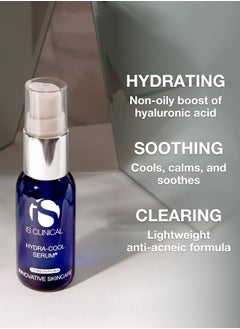 iS CLINICAL Hydra-Cool Serum, Refreshing and Hydrating Skin Face Serum, Anti-Blemish, Anti-Redness  - Image 2